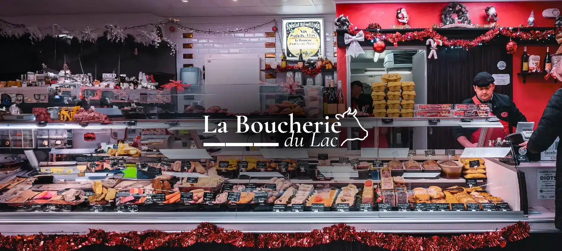 Site web - boucherie du lac